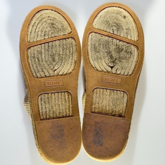 DELTAN Hensley Women's Leopard Print Espadrille Slip-On Shoes Textile Size 9M - Picture 5 of 11